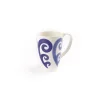 Athenee Two Tone Blue Peacock Mug