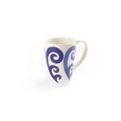 Athenee Two Tone Blue Peacock Mug