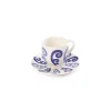 Athenee Two Tone Blue Peacock Espresso Cup