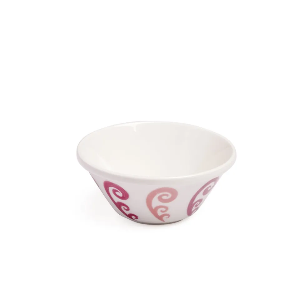 Athenee Two Tone Pink Peacock Bowl