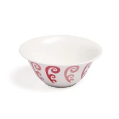 Athenee Two Tone Pink Peacock Salad Bowl
