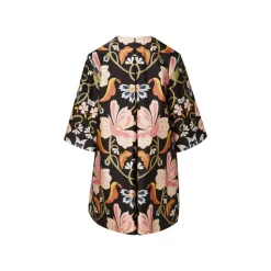 Audrey Coat in Floral Vines