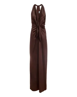 Ava Gown in Chocolate