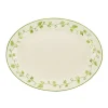 Ava Oval Platter in Green