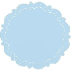 Ava Placemat - Blue, Set of 4