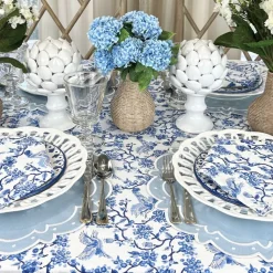 Ava Placemat - Blue, Set of 4