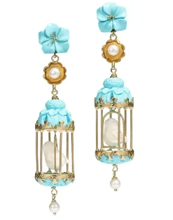 Aviary Classic in Turquoise & White