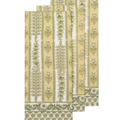 Avignon Tea Towels Pistache, Set of 3