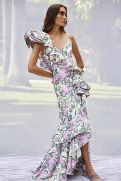 Azalea Dress in Orquidea De Sal Print