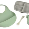 BÉABA The Essentials Silicone Meal Set in Grey/Sage
