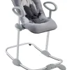 BÉABA Up & Down Height Adjustable Baby Rocker in Grey
