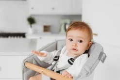 BÉABA Up & Down High Chair with Cushion in Grey