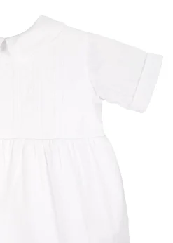 Baby Boys White Romper