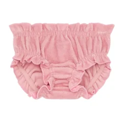 Baby Girl Pink Guava French Terry Bloomer