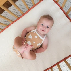 babyletto x Avocado Organic Mini Crib Mattress in White