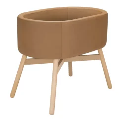 babyletto x GATHRE Capsule Bassinet in Camel