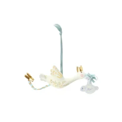 Baby's First Holiday Ornament in Blue