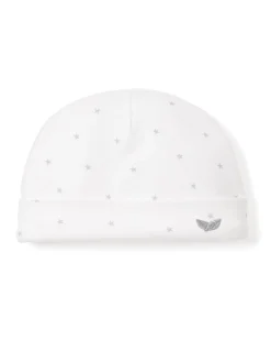 Baby’s Pima Hat in Gray Stars