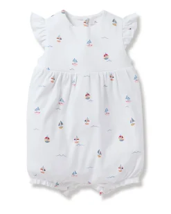 Baby's Pima Isla Play Romper in Bateau