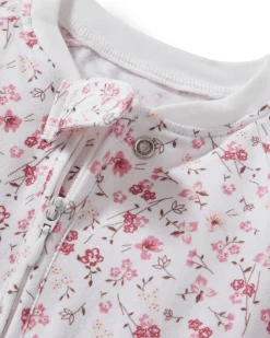 Baby’s Pima Peekaboo Romper in Dorset Floral
