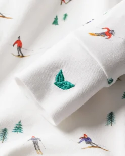 Baby’s Pima Romper in Après Ski