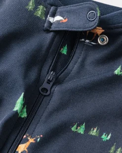 Baby’s Pima Romper in Arctic Antics