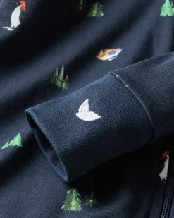 Baby’s Pima Romper in Arctic Antics