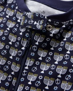 Baby’s Pima Romper in Festival of Lights