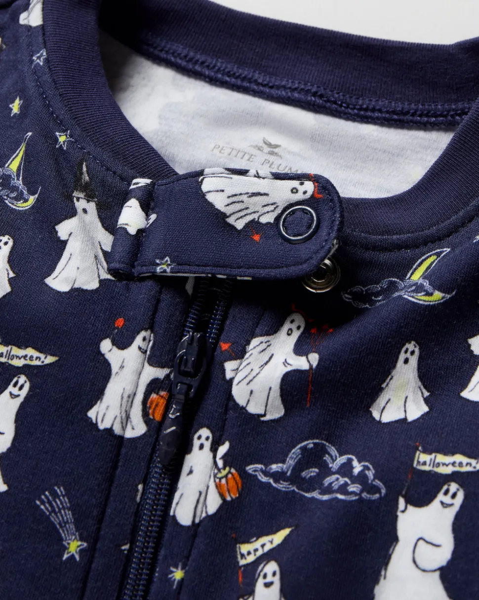 Baby’s Pima Romper in Spooky Slumber