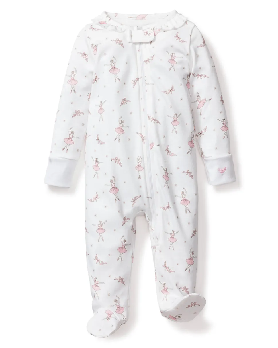 Baby’s Pima Snug Fit Romper in Sugar Plum Fairy