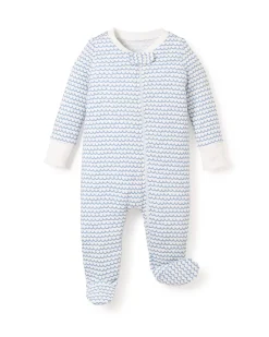 Baby’s Pima Snug Fit Romper in La Mer