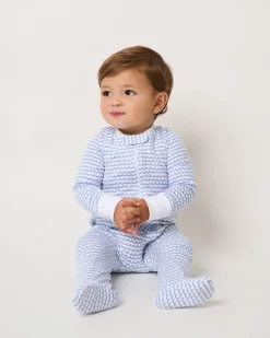 Baby’s Pima Snug Fit Romper in La Mer