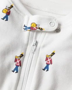 Baby’s Pima Snug Fit Romper in Toy Soldier