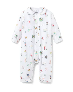 Baby's Twill Cambridge Romper in 12 Days of Christmas