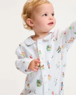 Baby's Twill Cambridge Romper in 12 Days of Christmas