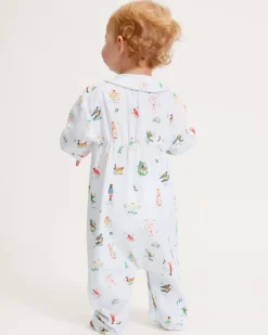 Baby's Twill Cambridge Romper in 12 Days of Christmas