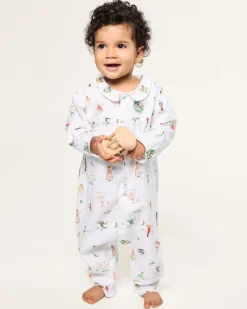 Baby's Twill Madeline Romper in 12 Days of Christmas