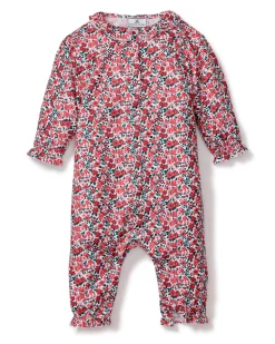 Baby’s Twill Madeline Romper in Fleurs des Bois