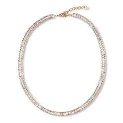 Baguette Tennis Necklace