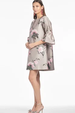 Bailey Coat Pewter English Rose