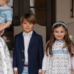 Baker Bow Tie in Heirloom Delft