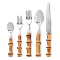 Bamboo Flatware, Set of 5
