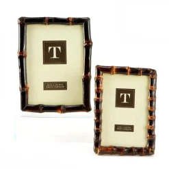 Bamboo Photo Frames, Set of 2