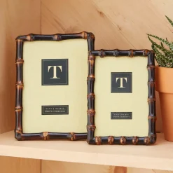 Bamboo Photo Frames, Set of 2