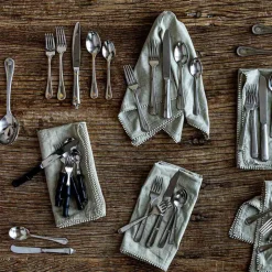 Bamboo 20-Piece Place Setting in Black