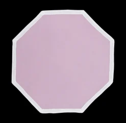 Bamboo Placemat in Lilac & White, Set of 2