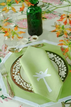 Bamboo Placemat in Lime, Set of 2