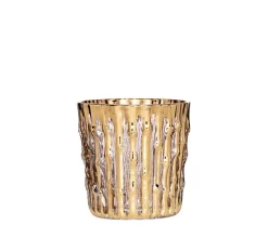 Bamboo Tumbler in Gold, Set of 4