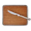 Bar Tray with Bar Knife Set, Set of 2