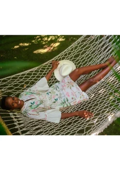 Barbados Cotton Caftan Dress x Susannah Garrod